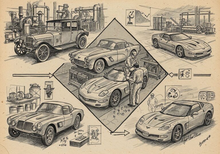 Motoryzacja XX wieku – od stali do aluminium i rewolucja w lekkości pojazdów