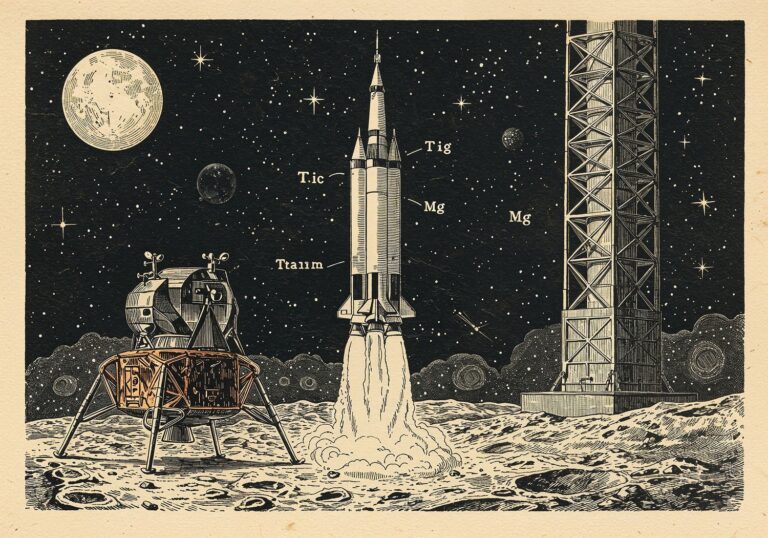 Kosmonautyka i tytan – loty w nieznane