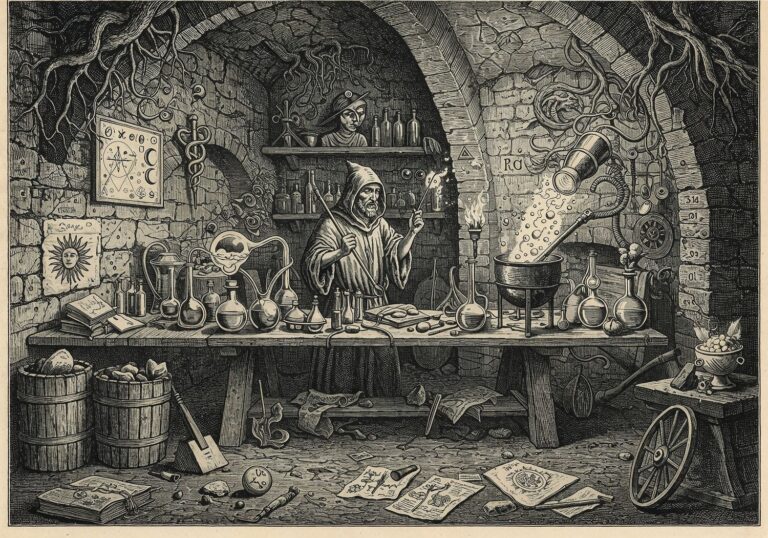 Tajemnica alchemika z Plant – krakowska legenda eliksirów i zakazanych eksperymentów