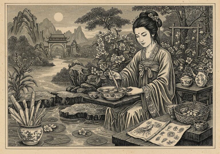 Zioła chińskiej medycyny tradycyjnej – sekrety wiecznej młodości w harmonii z naturą