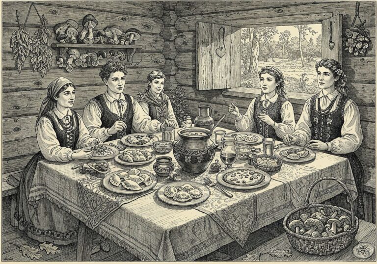 Grzyby w polskiej kuchni wigilijnej – symbolika lasu i ich rola w tradycyjnym menu