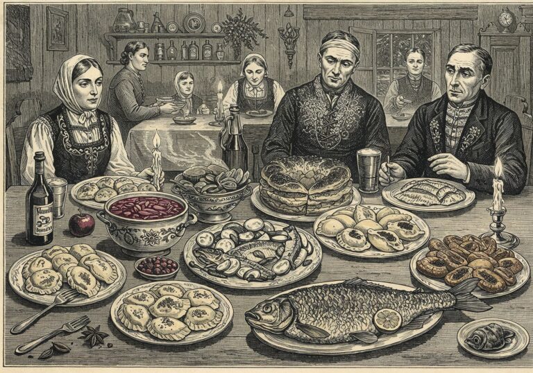 Wigilia pod zaborami – kulinarne echa okupacji w polskim menu świątecznym