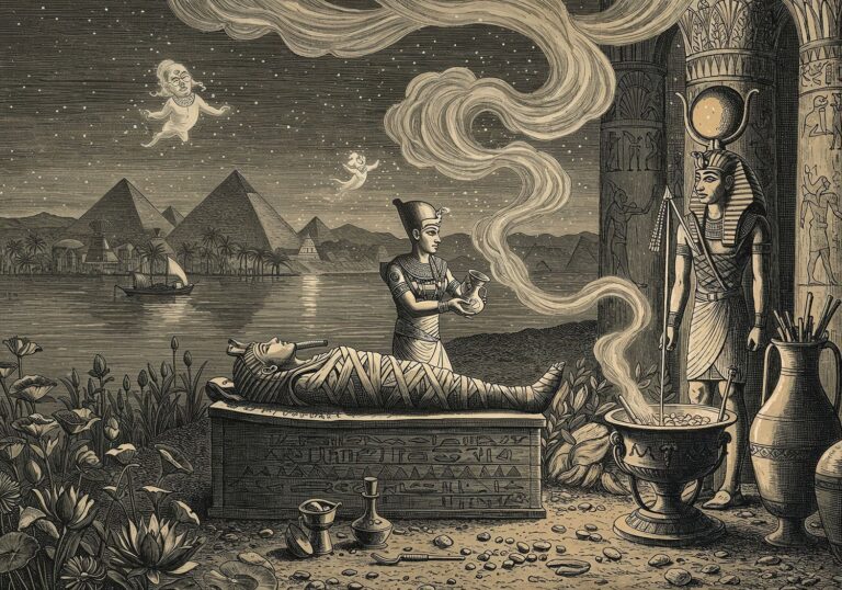 Perfumy faraonów – eliksiry nieśmiertelności z mirry i lotosu