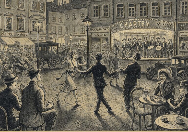 Dwudziestolecie międzywojenne – Narodziny polskiego jazzu, kabaretu i szlagieru – Złota Era rozrywki