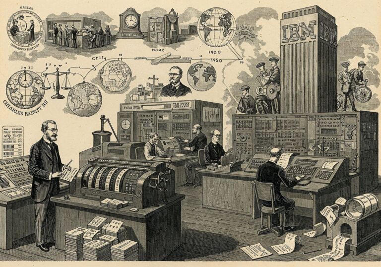 Początki IBM – od kart perforowanych do giganta przetwarzania danych