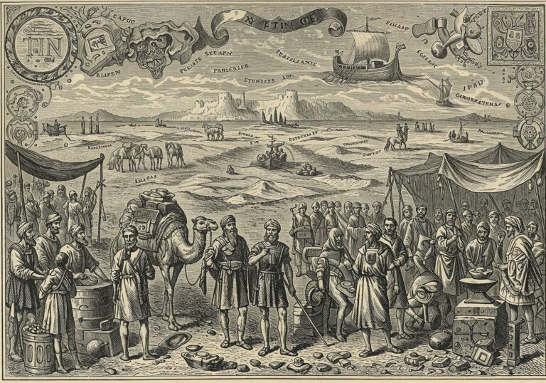 Handel cyną – klucz do brązowej rewolucji