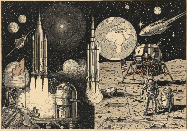 Wielki wyścig kosmiczny – rywalizacja, która zmieniła świat i otworzyła kosmos