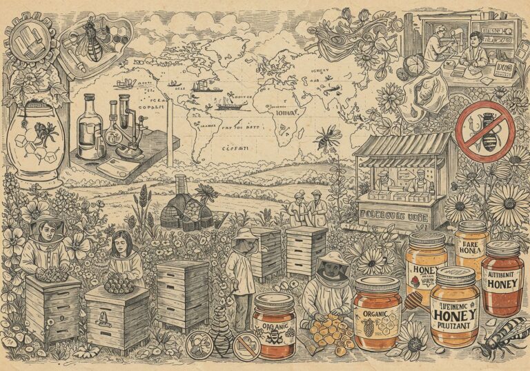 Ekonomia miodu w erze globalizacji – od cen rynkowych po walkę z fałszerstwami