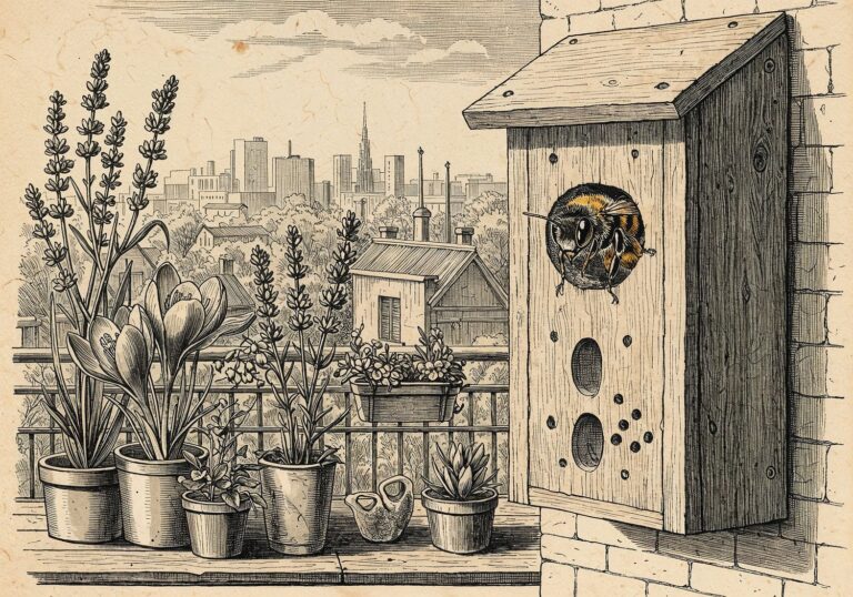Samotne pszczoły murarki – klucz do kwitnącego ogrodu w miejskim chaosie