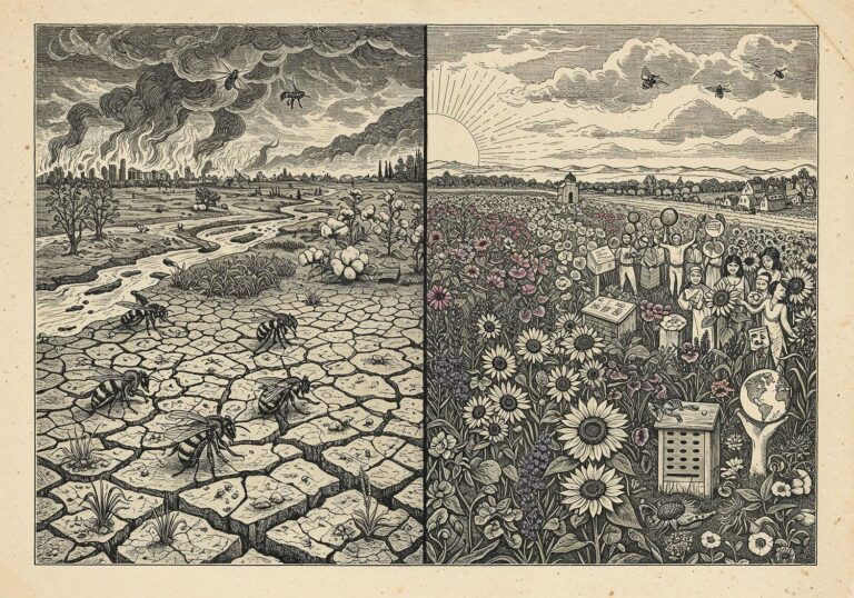 Zagrożenia dla zapylaczy – jak zmiany klimatyczne i pestycydy niszczą pszczoły, a globalne inicjatywy dają nadzieję