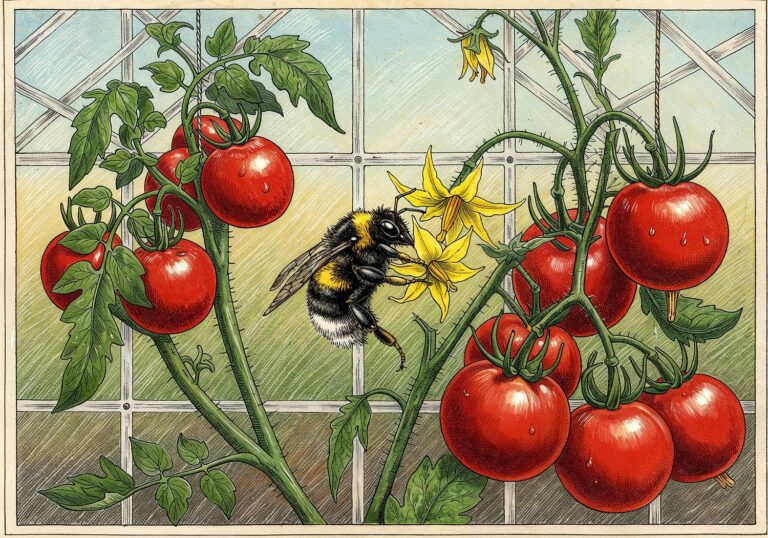 Trzmiele – niedocenieni bohaterowie zapylania pomidorów w szklarniach na całym świecie