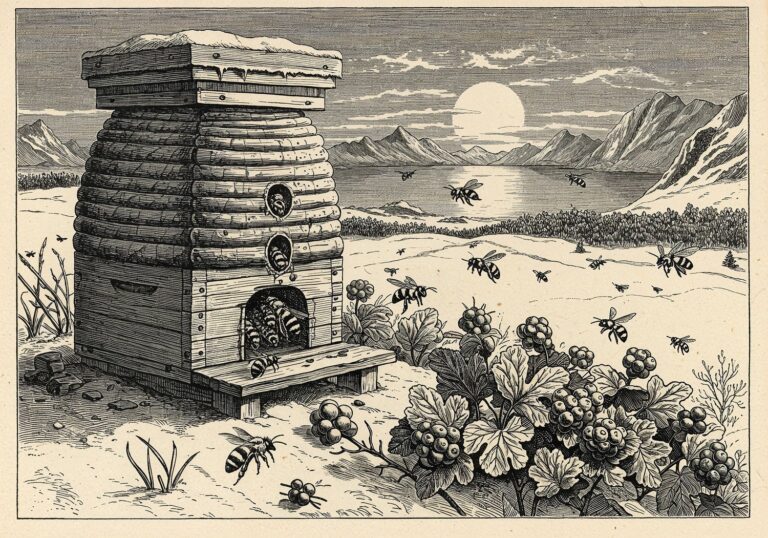 Arktyczne wyzwania pszczół – czy pasieki mogą przetrwać za kołem podbiegunowym?