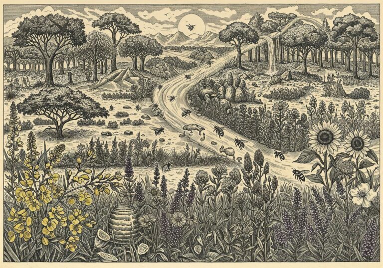 Rośliny miododajne świata – od afrykańskich akacji po arktyczne wierzby