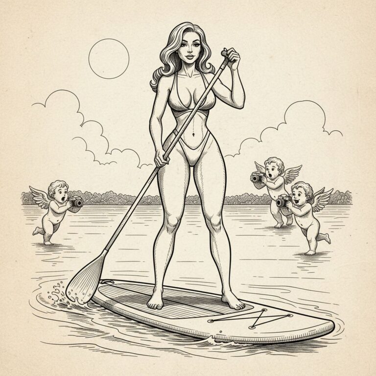 Odkryj SUP – pływanie na desce dla płaskiego brzucha i zmysłowej talii