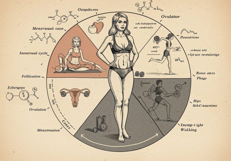 Harmonijny trening w rytmie ciała – jak cykl menstruacyjny wpływa na Twoją formę i intensywność ćwiczeń