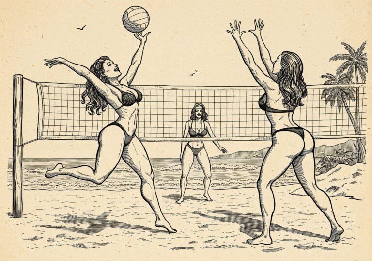 Siatkówka plażowa – trening dla skocznych i seksownych nóg lata