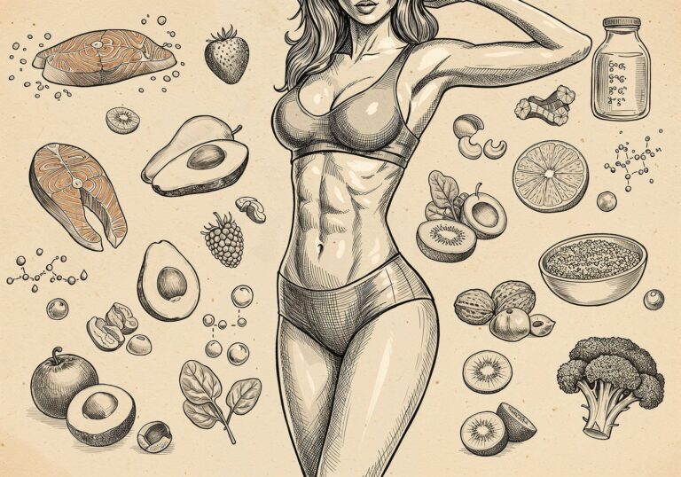 Dieta na piękną skórę i jędrne ciało – co jeść, by promienieć na treningu