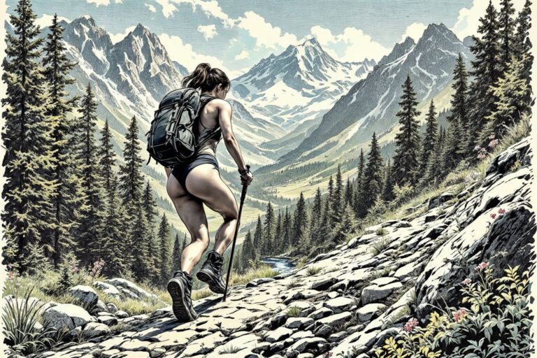 Górskie szlaki – naturalna siłownia dla smukłych pośladków i łydek