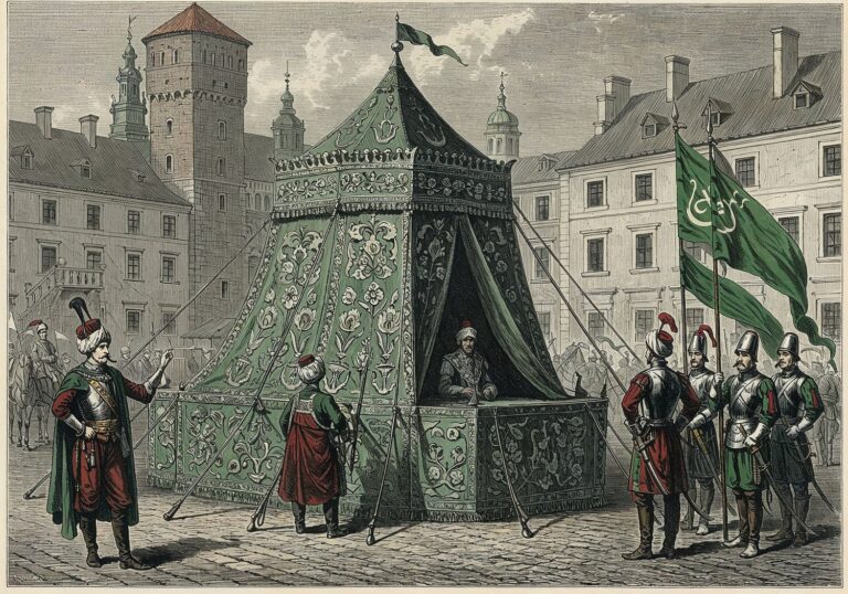 Odsiecz wiedeńska – tureckie namioty na Wawelu jako echo wielkiej bitwy