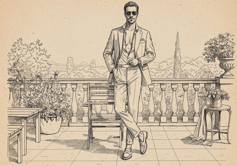 Garnitur letni na miarę – esencja elegancji i wygody dla mężczyzny