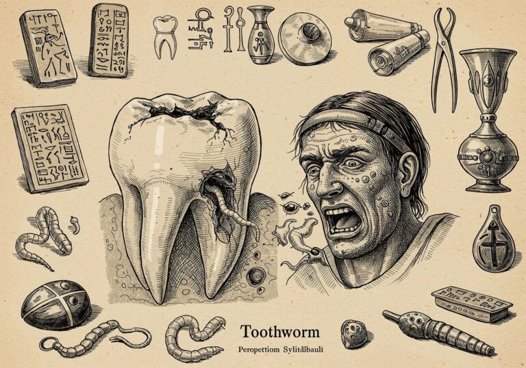 Tajemnica robaka zębowego – starożytne wierzenia o pasożycie powodującym próchnicę