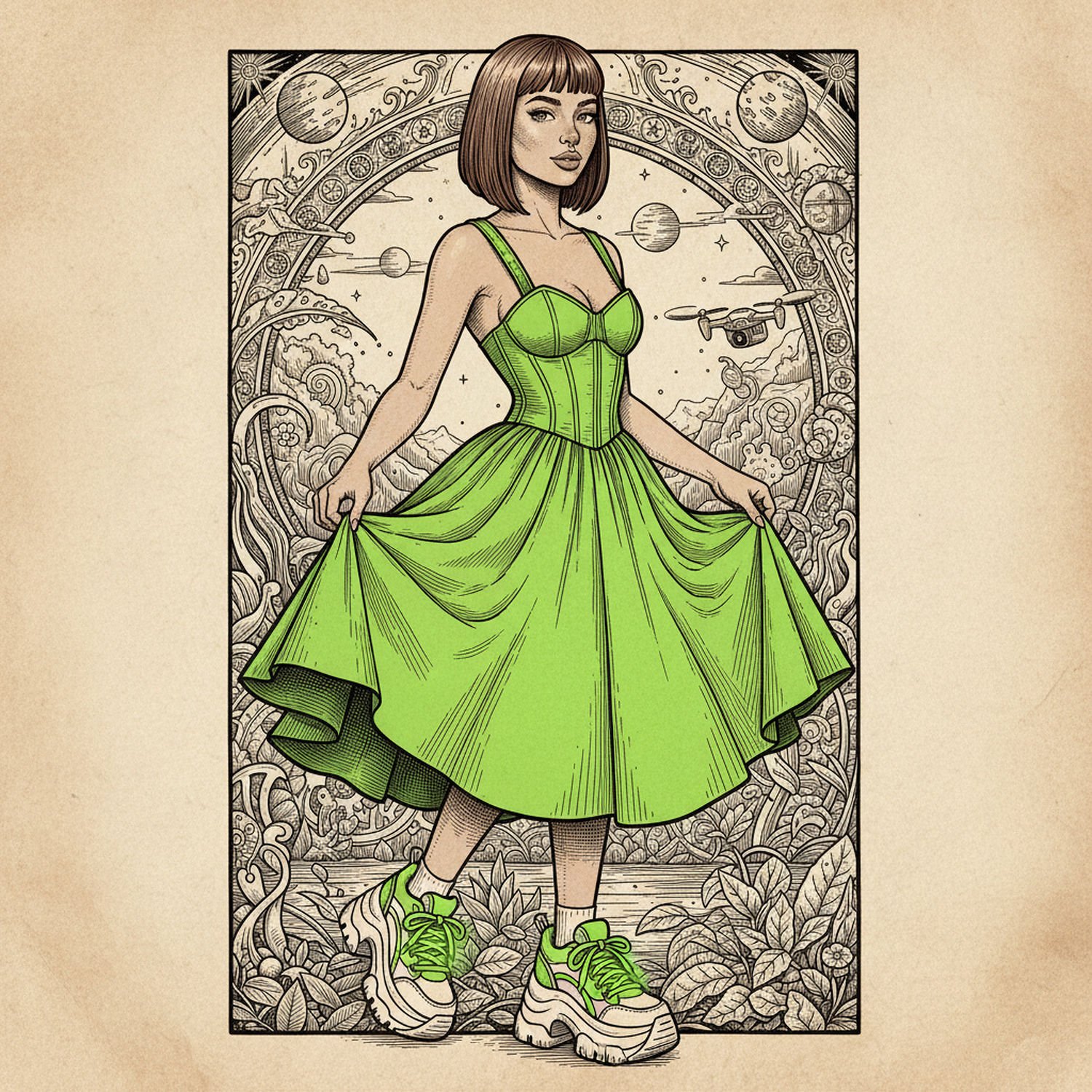 Ilustracja poglądowa do artykułu w kategorii Modnie i stylowo - Pin-Up Girls