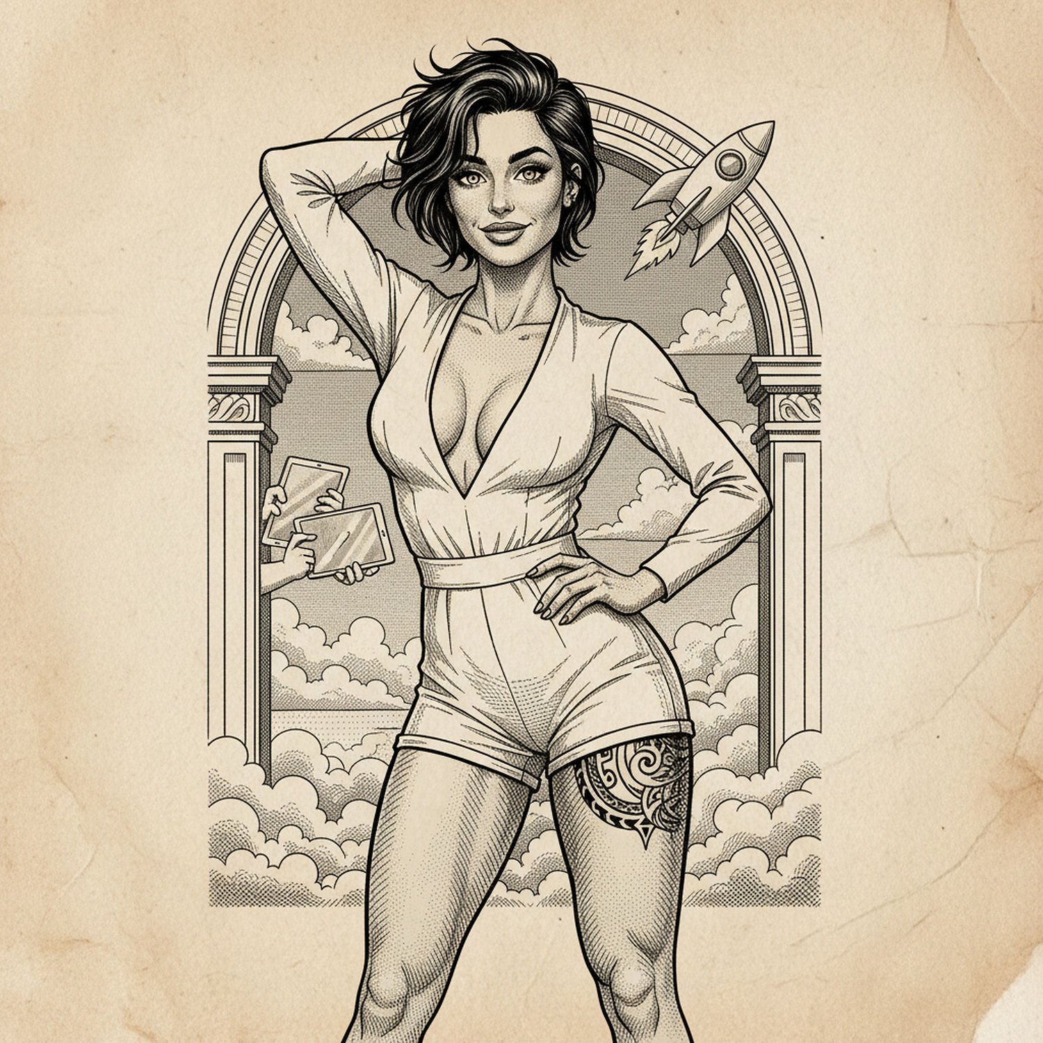 Ilustracja poglądowa do artykułu w kategorii Modnie i stylowo - Pin-Up Girls