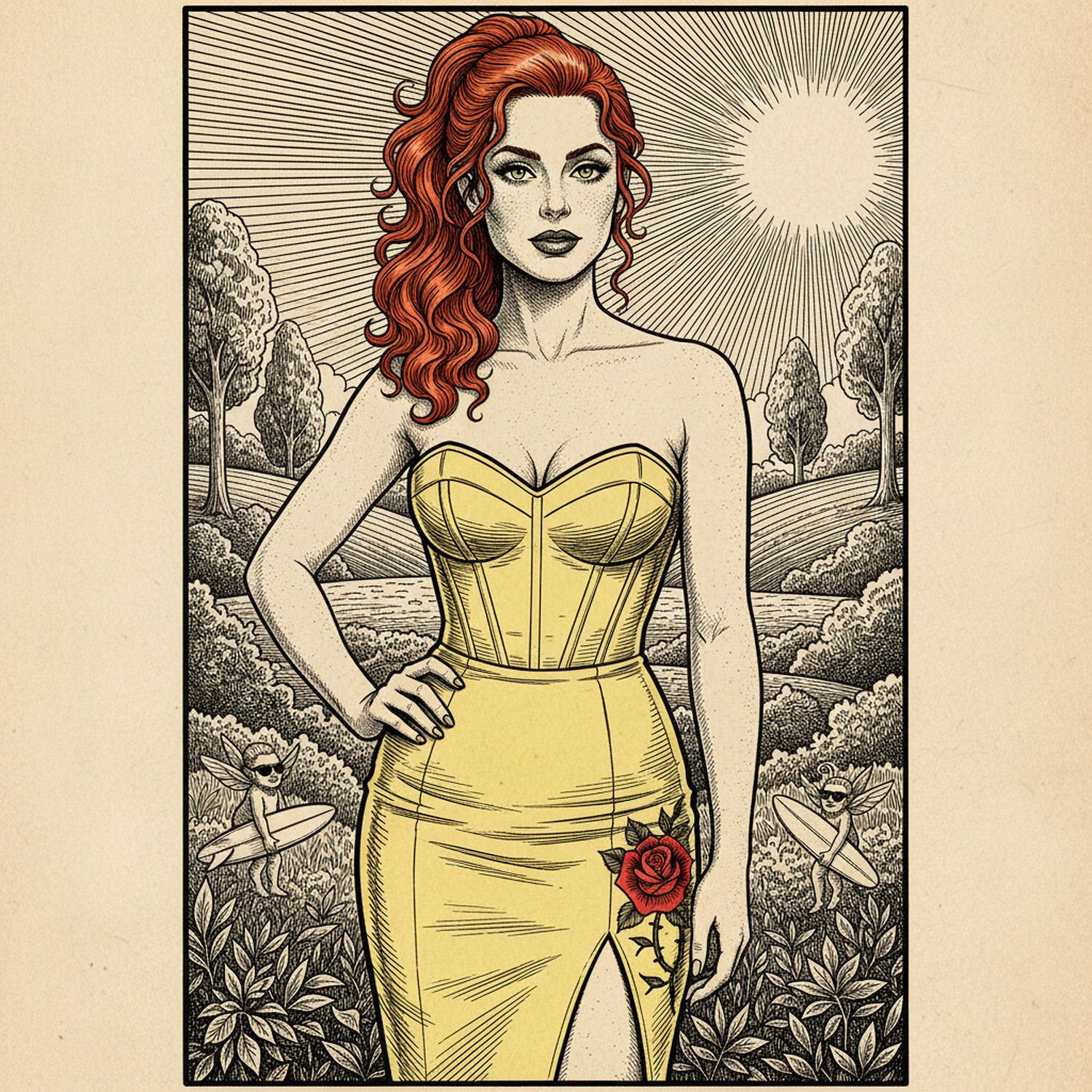Ilustracja poglądowa do artykułu w kategorii Modnie i stylowo - Pin-Up Girls