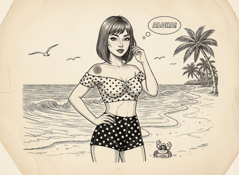 Zmysłowa sukienka ołówkowa w słonecznej żółci – hołd dla pin-up girls lat 50.